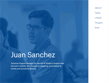 Tablet Screenshot of juanchez.com